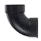 Charlotte Pipe And Foundry Charlotte Pipe 1-1/2 in. Hub X 1-1/2 in. D Hub ABS 90 Degree Elbow ABS003000600 - alternate 1